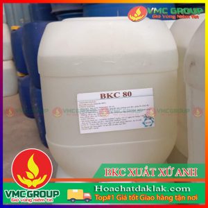 BENZALKONIUM CHLORIDE- BKC 80 CAN 20LÍT XUẤT XỨ ANH